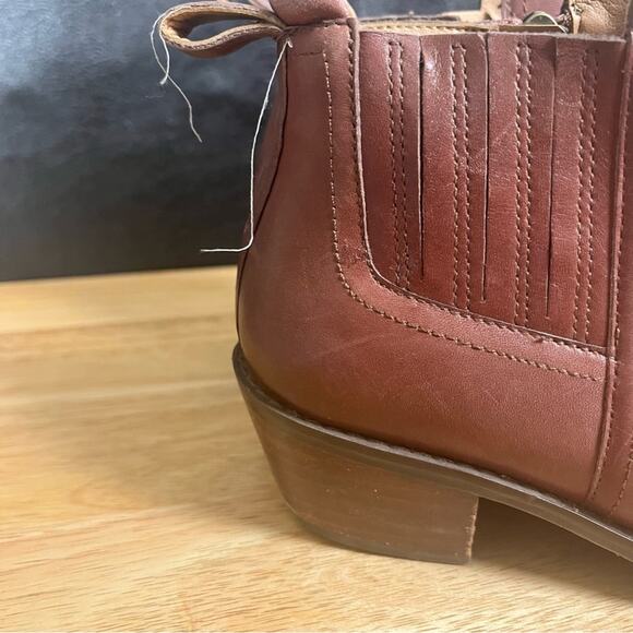 Vionic Bethany Brown Ankle Boots Size 5 - Picture 10 of 15